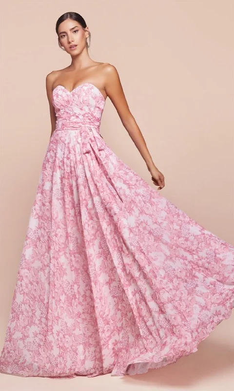 Flowy Chiffon Dress Ladivine 7443
