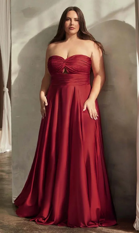 Ruched Bodice Dress Ladivine 7496C