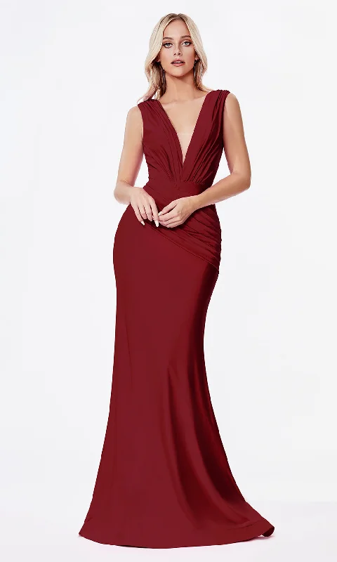 Flowing Wedding Gown Ladivine CD912