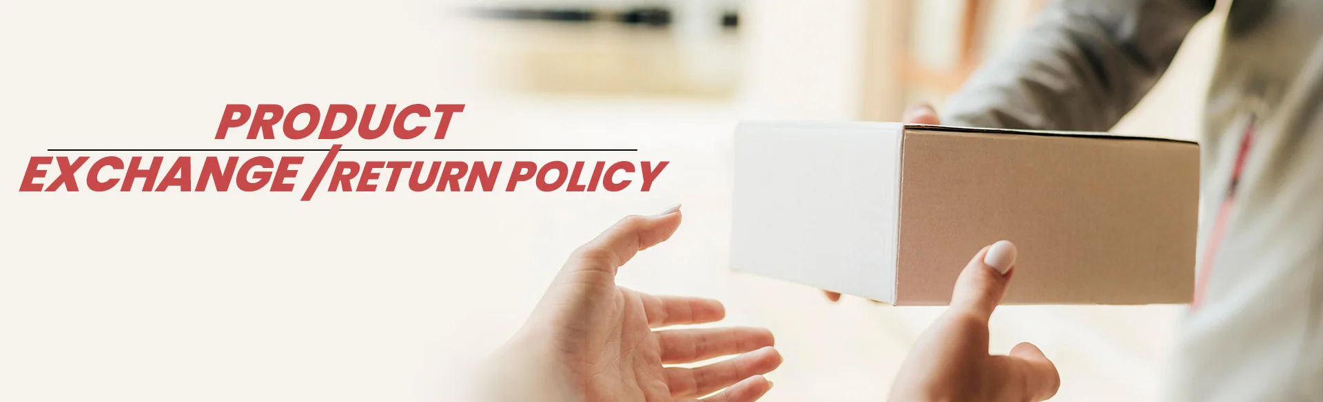 Return & Exchange Please contact our support team to initiate the return process.