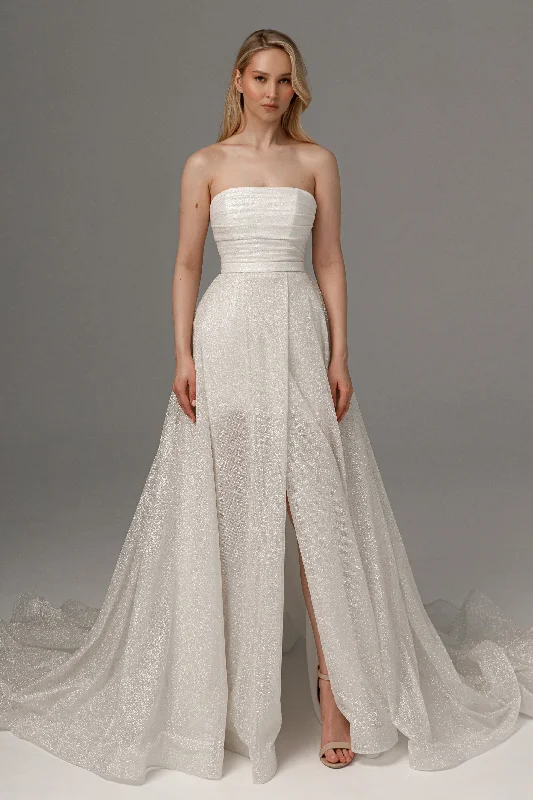 Couture Dress 2 in 1 Wedding Dress Ebba With Detachable Calista Skirt