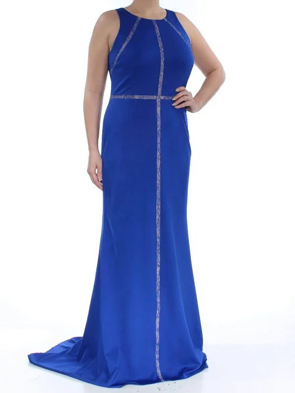Handcrafted Wedding Gown Adrianna Papell AP1E202052 Long Formal Sleeveless Fitted Dress