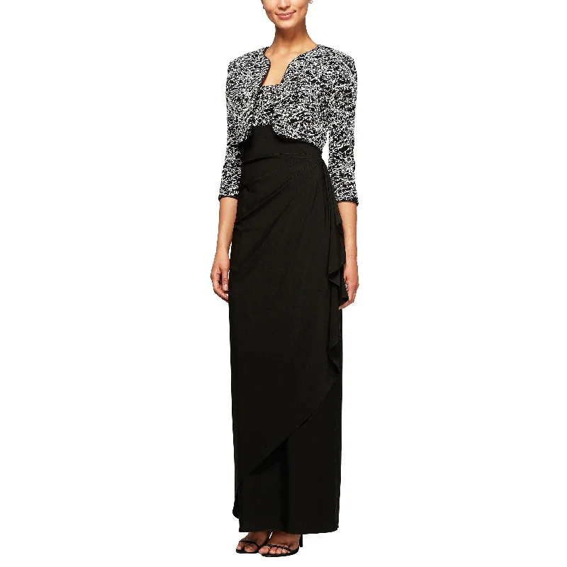 Royal Gown Alex Evenings AE1211421 Long Formal Bolero Dress