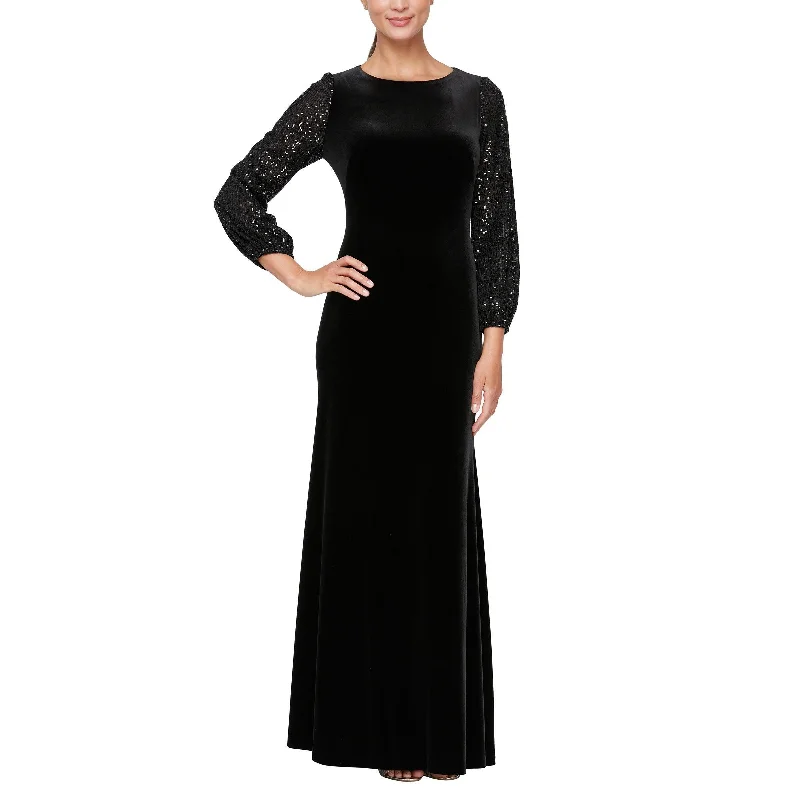 Ornate Lace Dress Alex Evenings AE81919041 Long Formal Dress