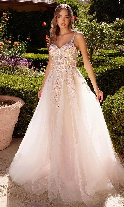 Simple Gown Andrea and Leo A1288 - Sleeveless A-Line Evening Dress