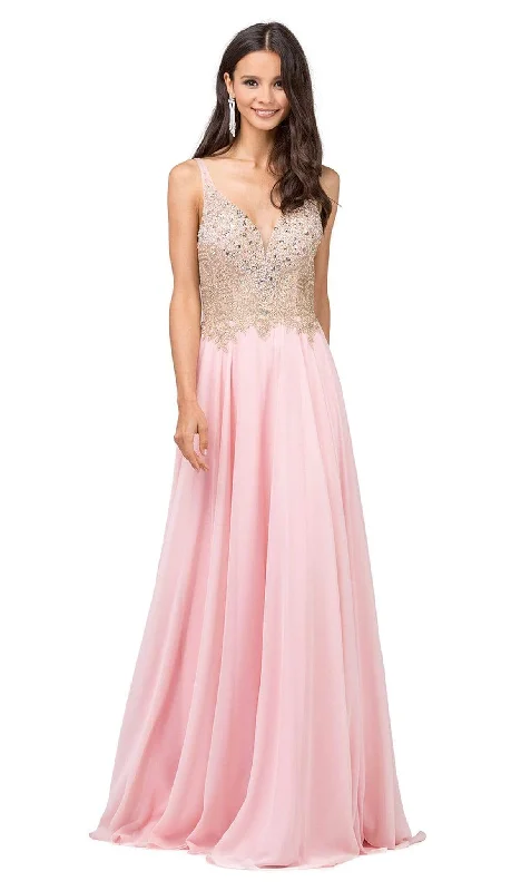 Hand-Stitched Lace Dress Dancing Queen - 2259 Beaded Plunging Sweetheart Chiffon Prom Dress Hand-Stitched Lace Dress Dancing Queen - 2259 Beaded Plunging Sweetheart Chiffon Prom Dress