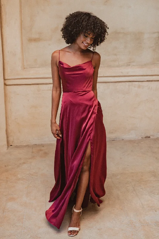 Embroidered Gown Bridesmaids Dress #Denver