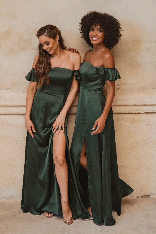 Long Sleeve Dress Bridesmaids Dress #Osaka