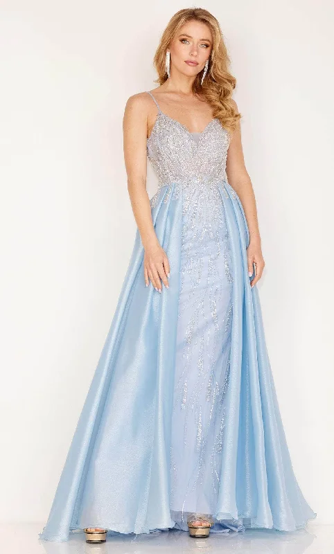 Gold Embroidered Dress Cecilia Couture 170 - Sleeveless Sequin Embellished Prom Dress Gold Embroidered Dress Cecilia Couture 170 - Sleeveless Sequin Embellished Prom Dress