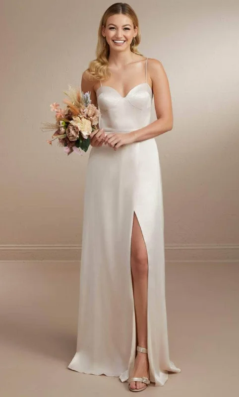 Embellished Gown Christina Wu Celebration 22168 - Evening Gown with Side Slit