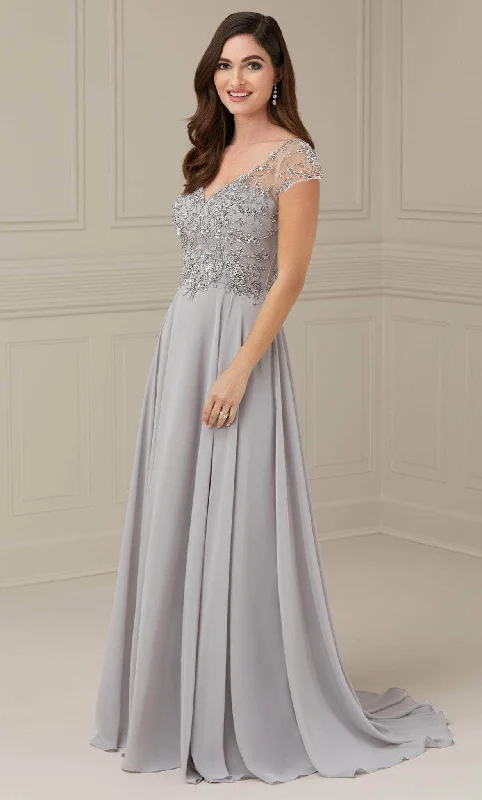 Christina Wu Elegance 17116 - Beaded Illusion Bodice Evening Dress