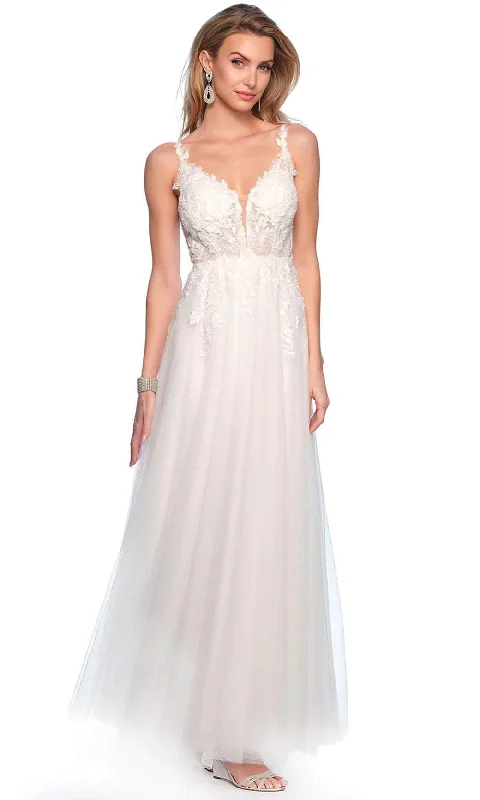 Dave & Johnny Bridal 11946 - Lace Embellished Bridal Gown