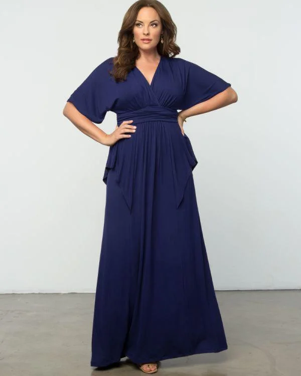 Statement Dress Kiyonna Formal Long Maxi Dress