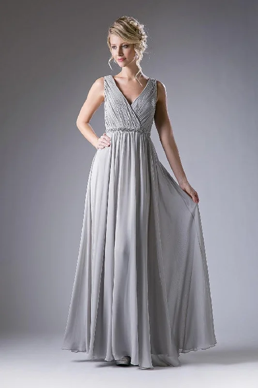 Graceful Wedding Dress Cinderella Divine CD1001 Formal Long Prom Dress Sleeveless
