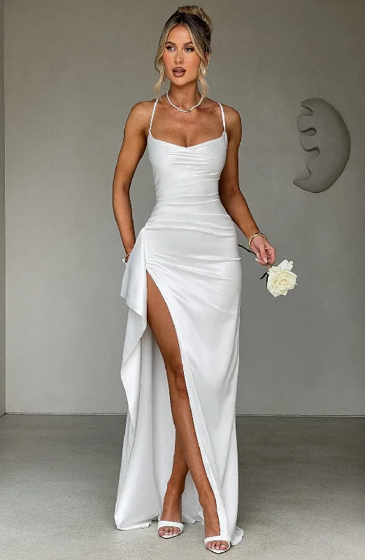 Timeless Lace Dress Helen Maxi Dress - Ivory