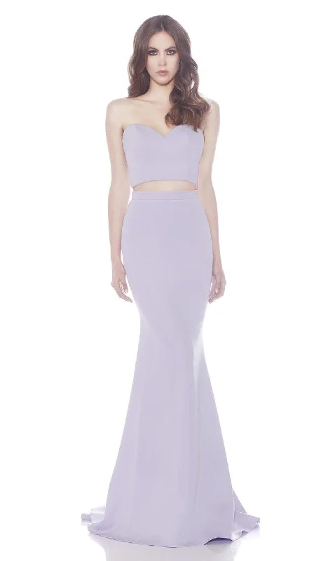 Couture Wedding Gown J'Adore Dresses - J7004 Strapless Sweetheart Neoprene Two Piece Mermaid Gown Couture Wedding Gown J'Adore Dresses - J7004 Strapless Sweetheart Neoprene Two Piece Mermaid Gown