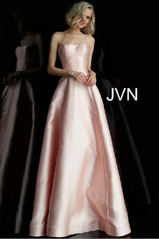 Shimmering Satin Dress Jovani 63019 Long Prom Dress
