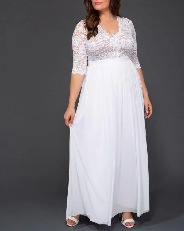 Handcrafted Wedding Gown Kiyonna Long Wedding Dress Sale