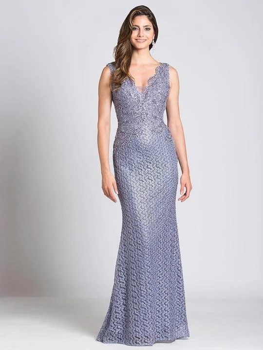 High-Fashion Wedding Gown Lara Dresses Sleeveless Long Prom Dress 33279