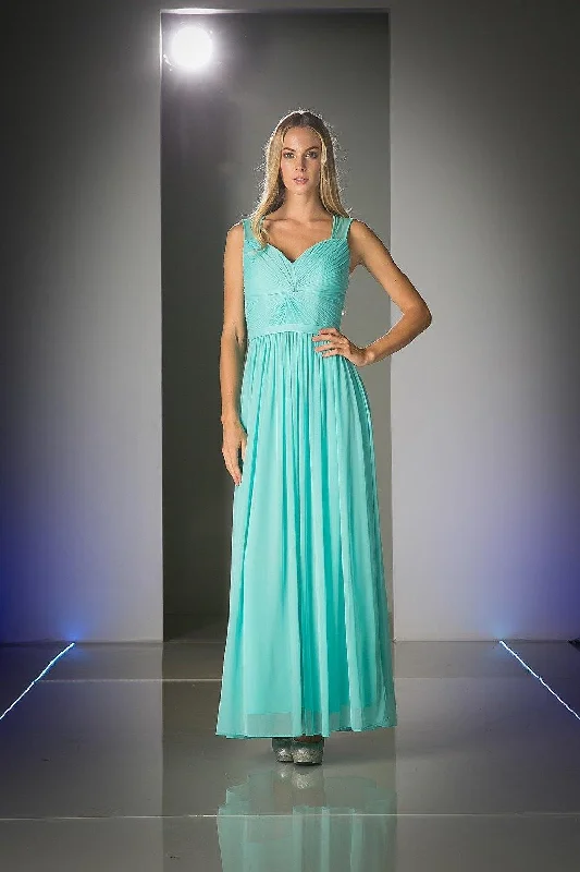 Custom Fit Gown Cinderella Divine CD3858 Long Formal Dress Bridesmaid