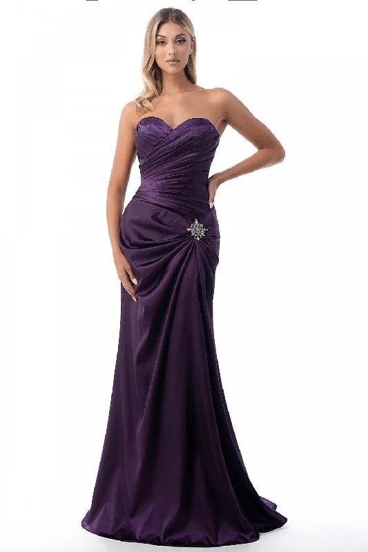 Handmade Dress Cinderella Divine CD8530 Long Strapless Formal Dress Bridesmaid