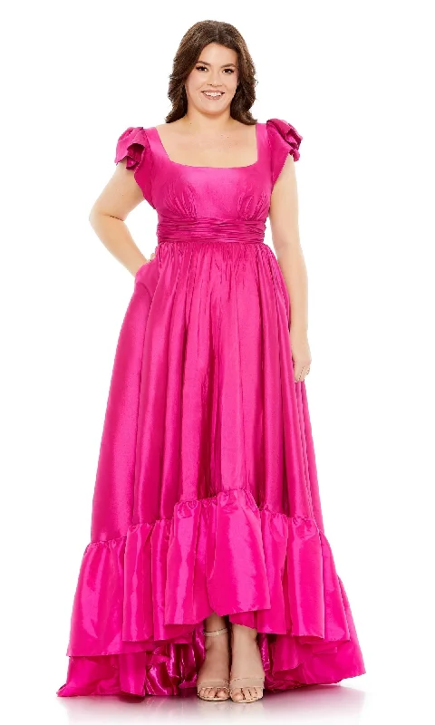 Mac Duggal Long Plus-Size Formal Dress 68150