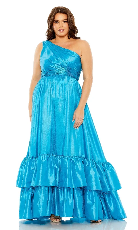 Mac Duggal Long Plus-Size Formal Dress 68527