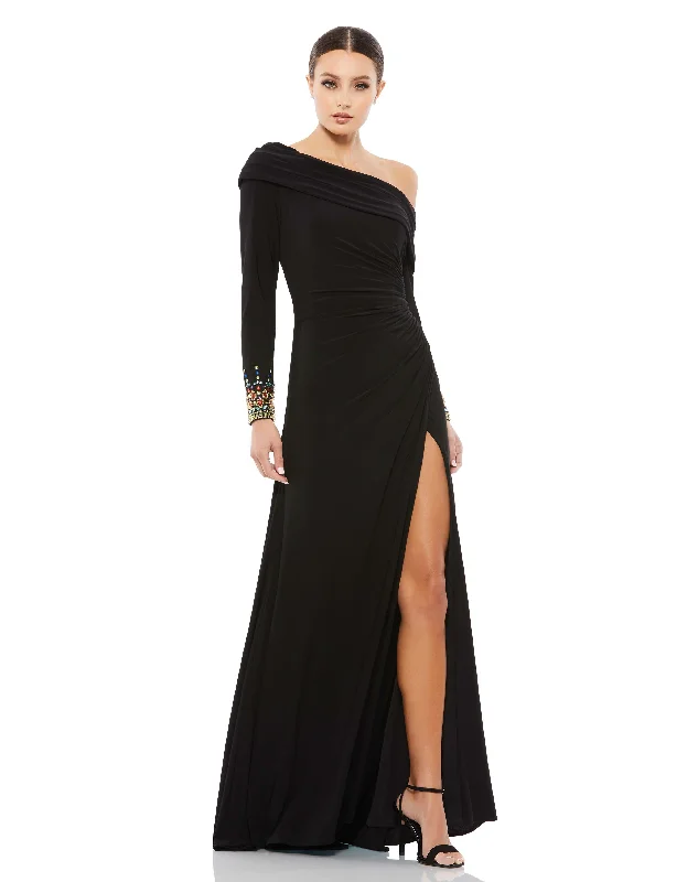 Stunning Chiffon Dress Mac Duggal 12231 Dress