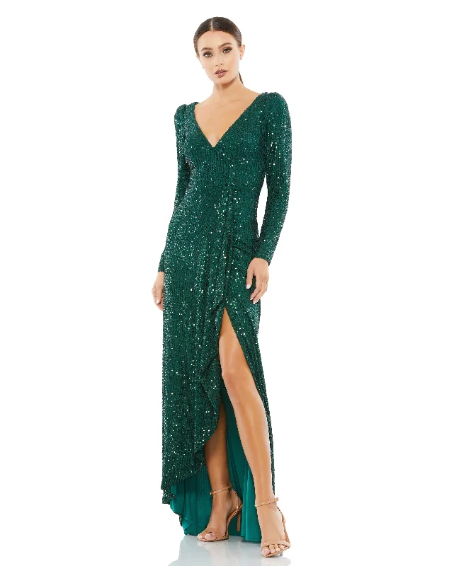 Satin Dress Mac Duggal 26395 Dress