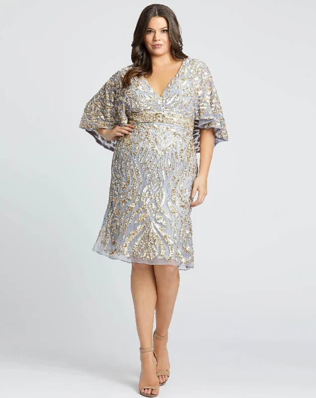Elegant Satin Dress Mac Duggal 5191 Fabulouss Mother of the Bride Dress