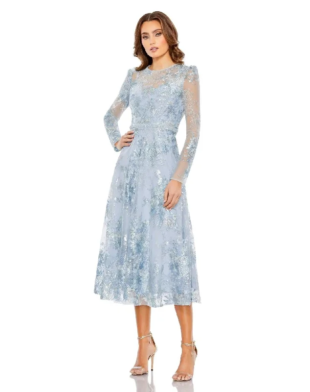 Couture Dress Mac Duggal 68020 Long Sleeve Dress