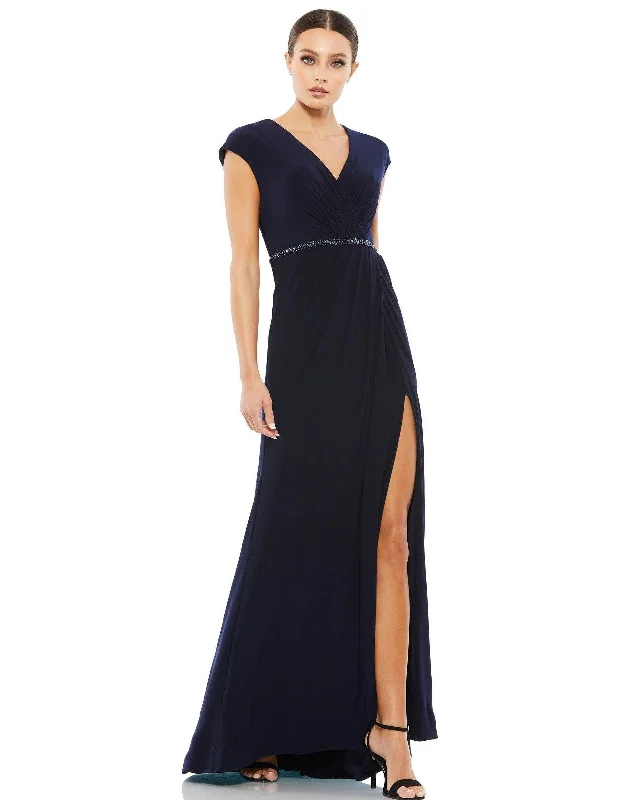Tulle Gown Mac Duggal 67850 Mother of the Bride Long Gown