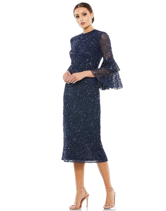Chiffon Dress Mac Duggal 3410802 Short Formal Dress