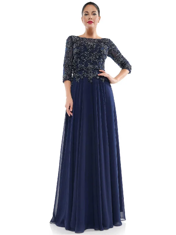 Enchanting Wedding Dress Marsoni Mother of the Bride Long Chiffon Dress 1051