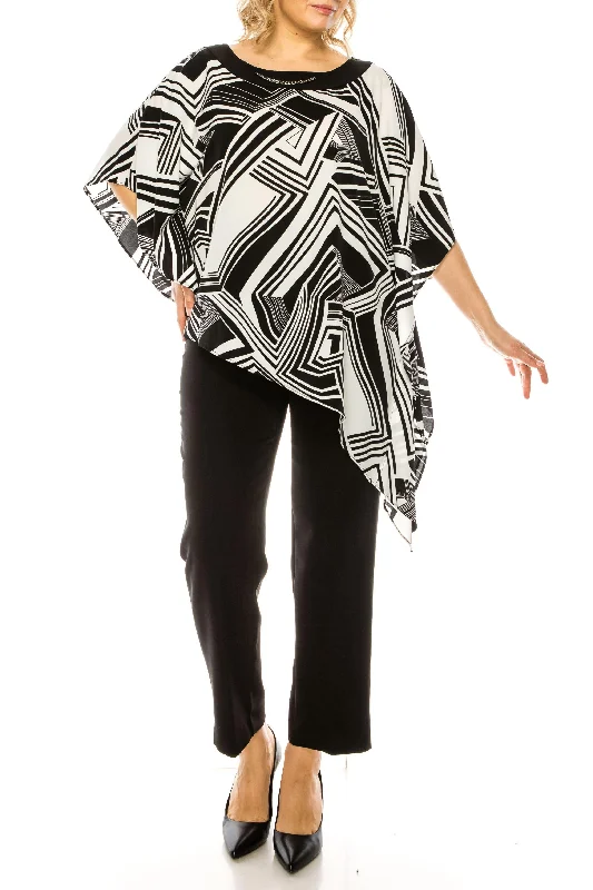 Strapless Dress Maya Brooke Formal Print 2 Piece Pant Suit 28737