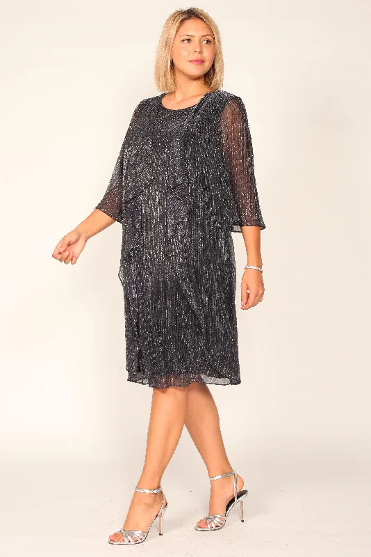 Vintage Lace Dress SL Fashions 9455145 Mother of the Bride Short Dress