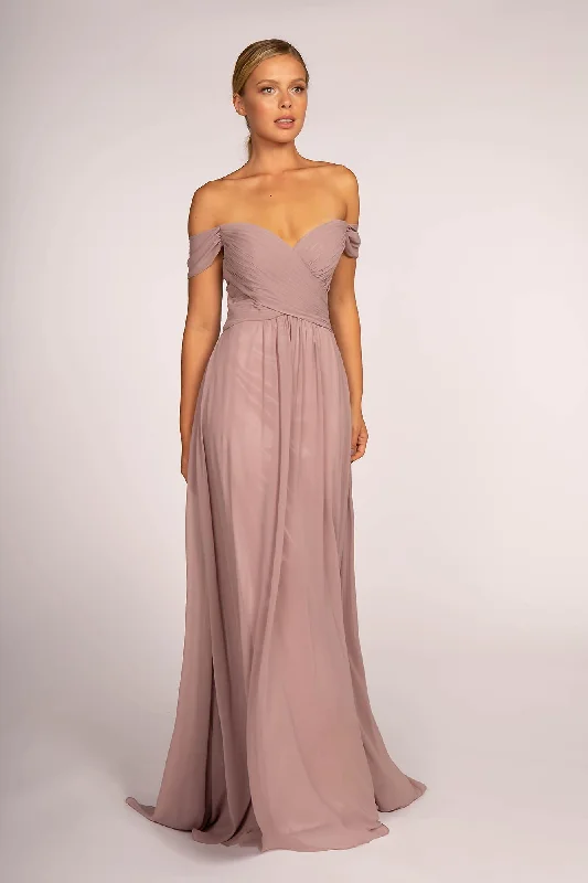 Grand Ballroom Gown Off Shoulder Plus Size Long Formal Dress