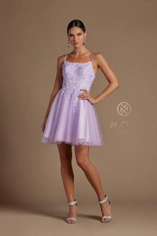 Short Spaghetti Strap Homecoming Dress Sale