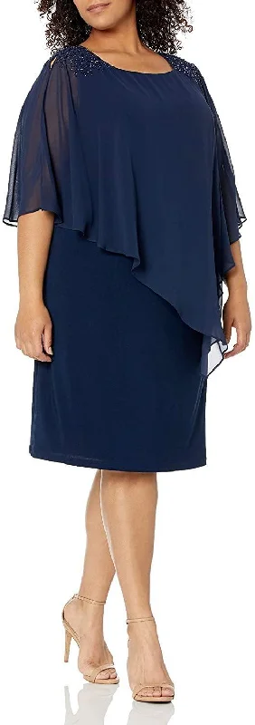 Appliqué Dress SL Fashions 9470368 Short Mother of the Bride Dress Sale