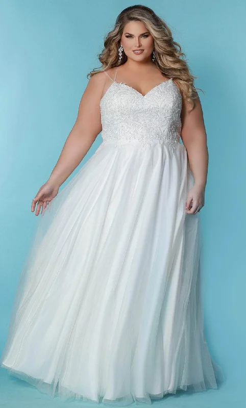 Fairytale Gown Sydney's Closet Bridal SC5283 - A-line Beaded Bridal Gown