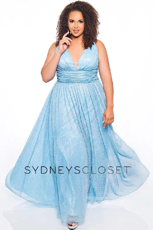 Wedding Gown Sydneys Closet Long Plus Size Prom Dress