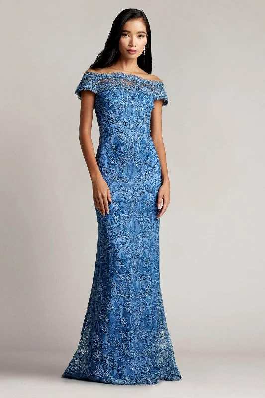 Long Sleeve Dress Tadashi Shoji BSU17021L - Short Sleeved Lace Dress