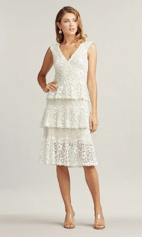 Statement Dress Tadashi Shoji - Citara Tulle Tiered Dress