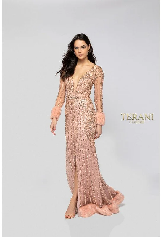Statement Dress Terani Couture 1911GL9499 Long Formal Prom Dress