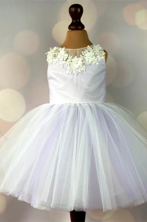 Scalloped Edge Dress Adorable Lavender Tulle Girl Party Dress