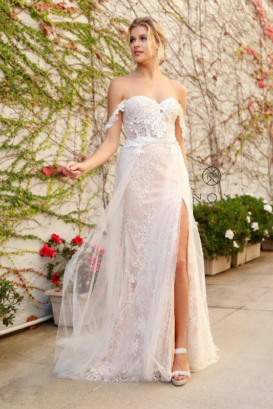 Boho Long Wedding Dress