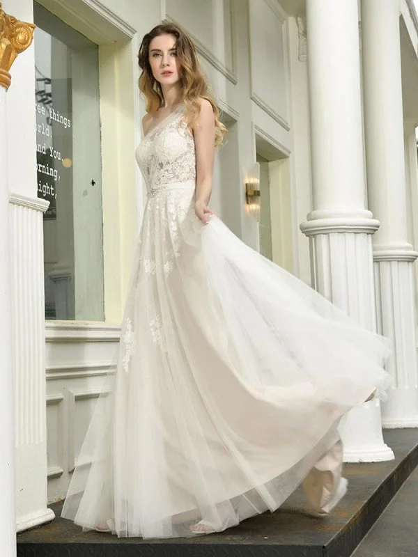 Sequin Wedding Gown Bridal Dress 2021 One Shoulder Sleeveless Buttons Bridal Dresses With Train Sequin Wedding Gown Bridal Dress 2021 One Shoulder Sleeveless Buttons Bridal Dresses With Train