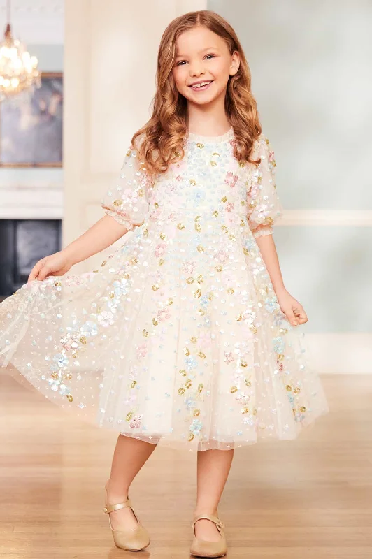 Custom Gown Confetti Gloss Kids Dress