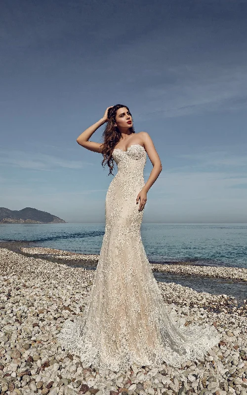 Beaded Dress Floor-length Sweetheart Sleeveless Corset Back Lace Sheath Dress-714276 Beaded Dress Floor-length Sweetheart Sleeveless Corset Back Lace Sheath Dress-714276