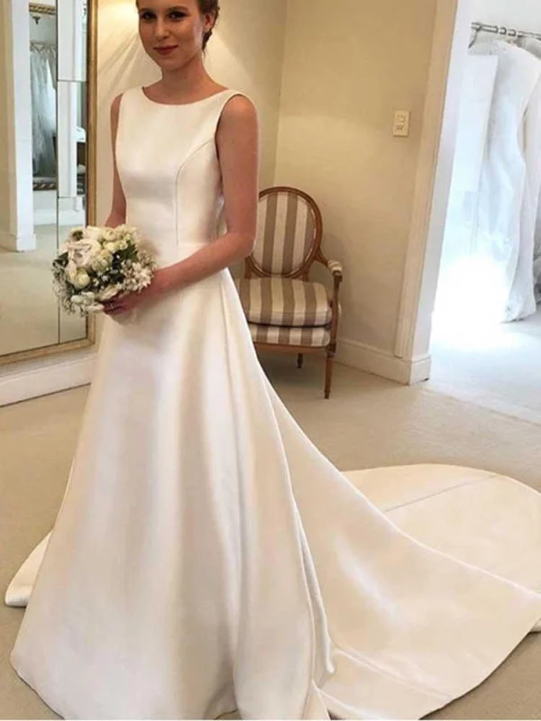 Off-Shoulder Lace Gown Gorgeous Backless Ruffles Wedding Dresses